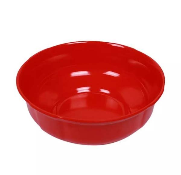 10" Lotus Bowl (Red)