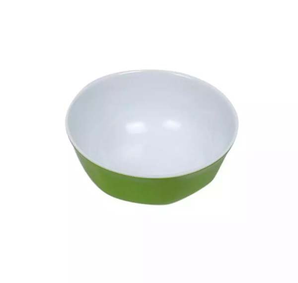 4.5" Lotus Bowl (Green-White)