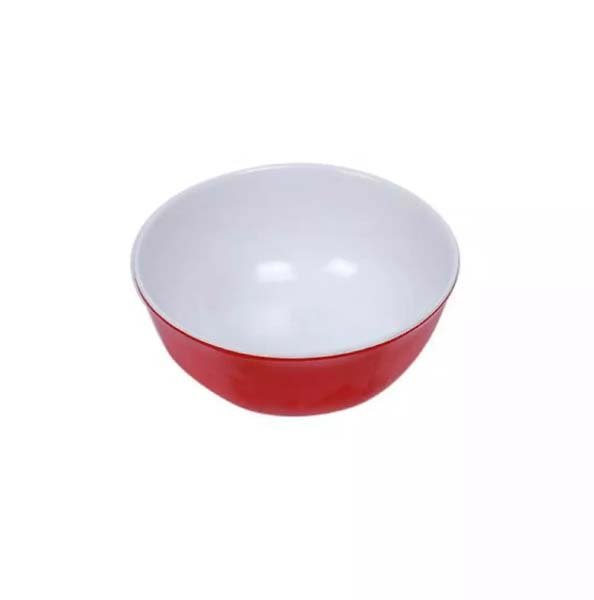 4.5" Lotus Bowl (Red-White)
