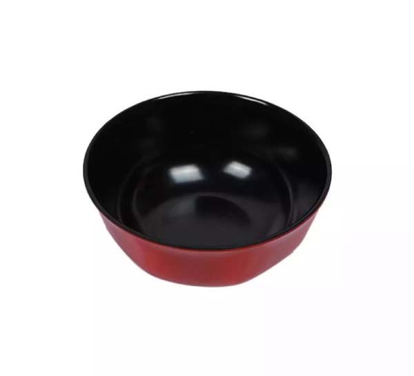 4.5" Lotus Bowl (Red-Black)