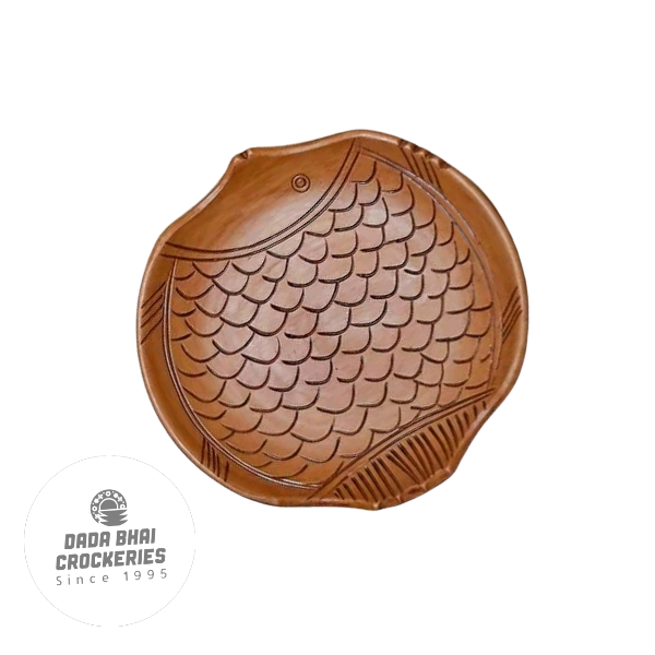 Clay made fruit Tray-Fish (মাটির ট্রে)