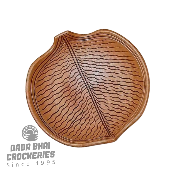 Clay made fruit Tray-Leaf (মাটির ট্রে)