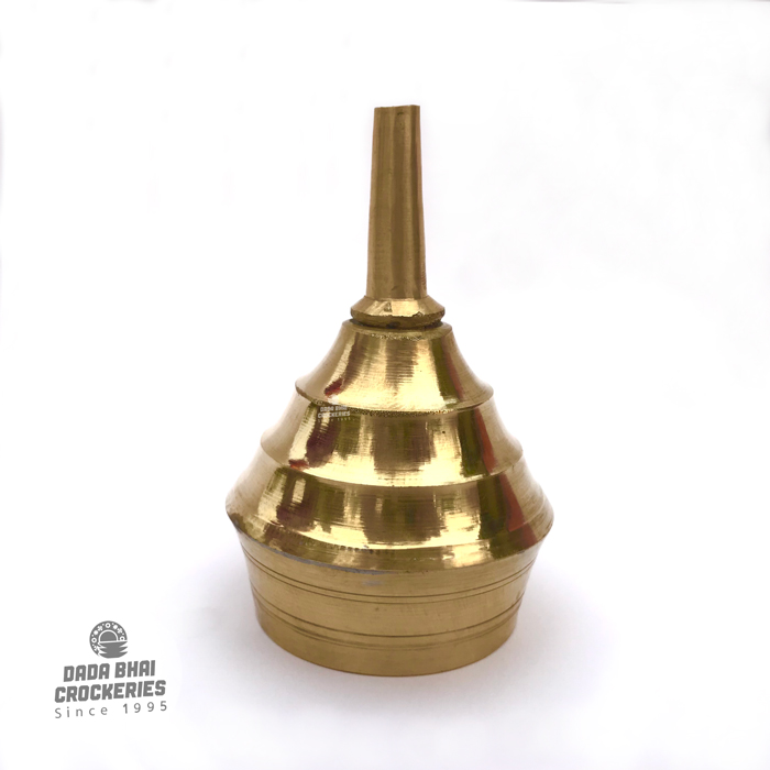 Traditional golden Kerosene Lamp (Kupi) | পিতলের কুপি বাতি