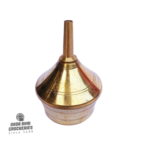 Traditional Brass Kerosene Lamp (Kupi) | পিতলের কুপি বাতি