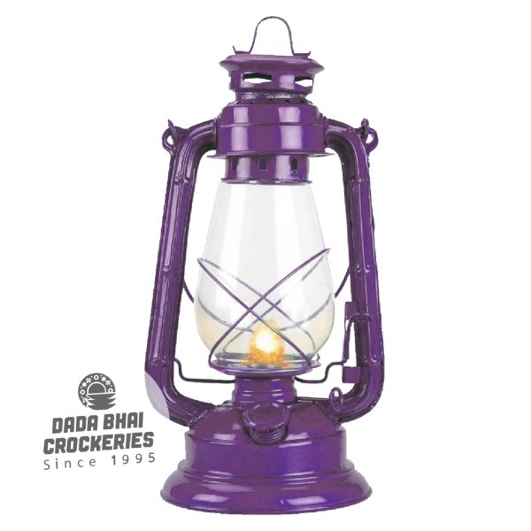 Traditional-oil-kerosin-lantern-hariken-violet