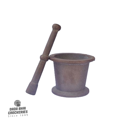 Cast Iron Mortar & Pestle -Small | লোহার হামান-দিস্তা