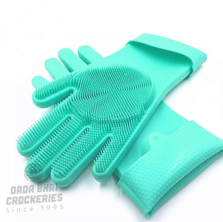 Silicone Dish Washing Hand Gloves