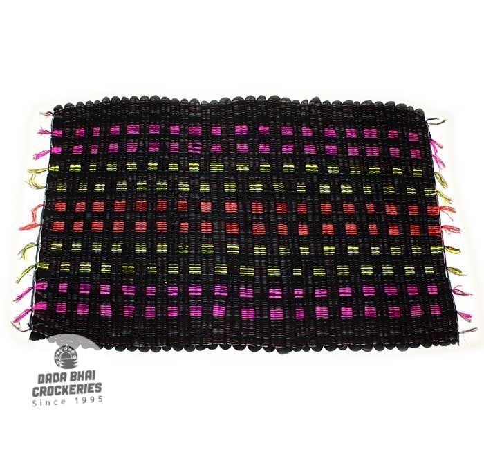 Cotton Cloth DoorMat 3pcs Multicolor