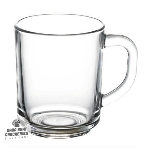 Clear Glass Coffee Mug 250mL - OLiLA W011