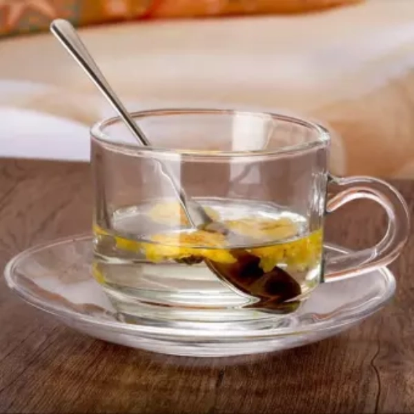 Olila-Glass-Tea-Cup-with-Saucers-E006