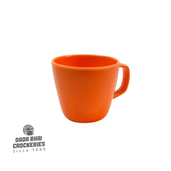 3inch Round Tea Cup - Orange
