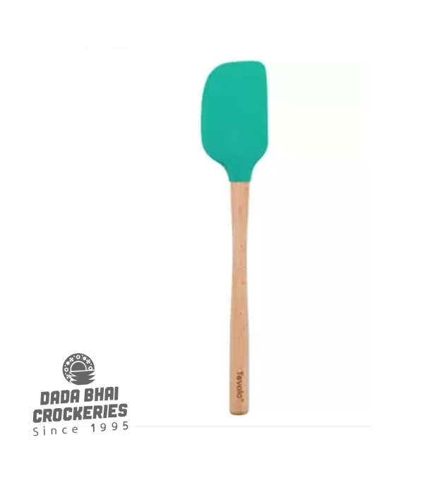 Wooden Handle Silicone Spatula Multi Color
