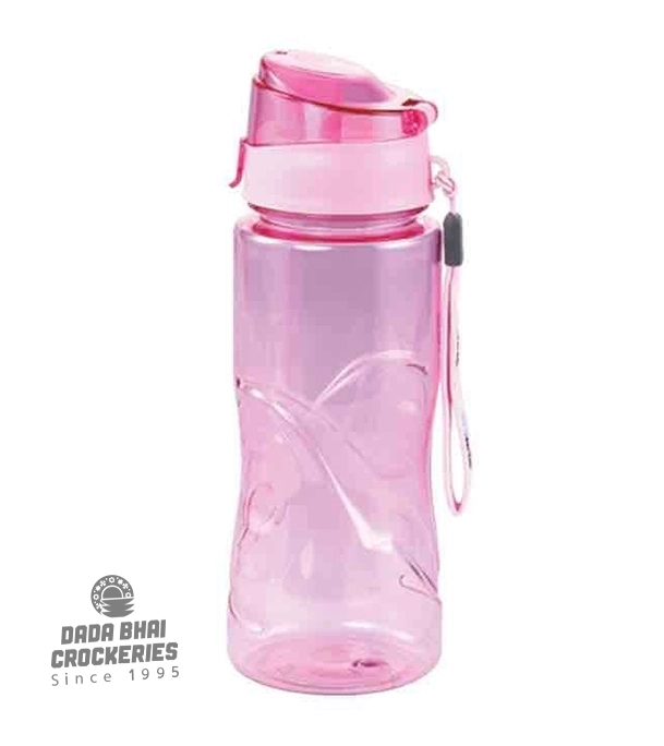 Ivory Water Bottle 600 ML Tr Pink