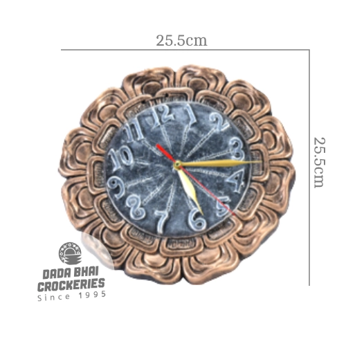 clay-made-clock-brown-measured