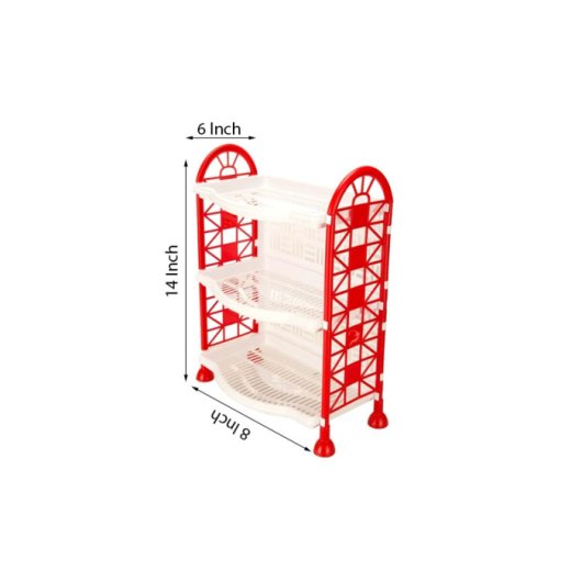 Standard Mini Rack Red & White