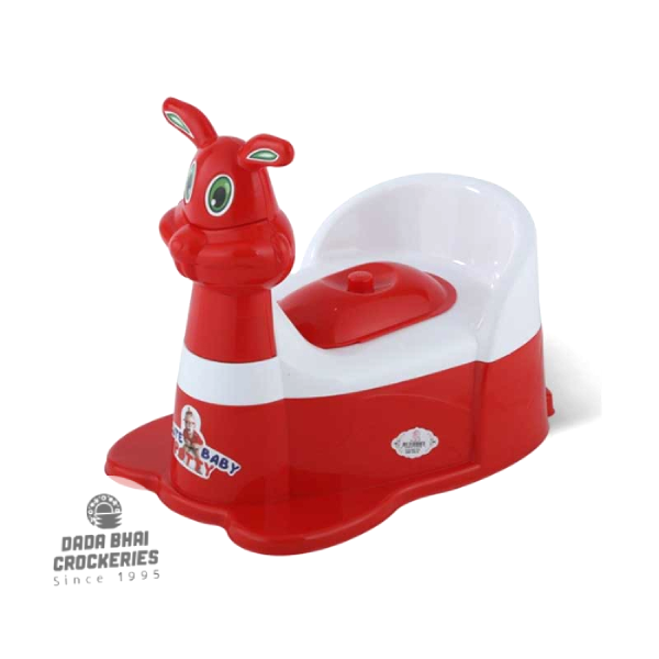 Bunny Baby Potty - Red