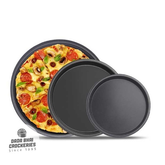 Non-Stick Pizza Pan 3pcs set-Round