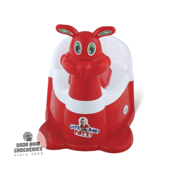Bunny Baby Potty - Red