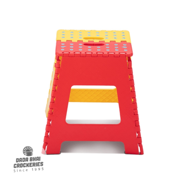 Foldable Two Color Magic Stool High