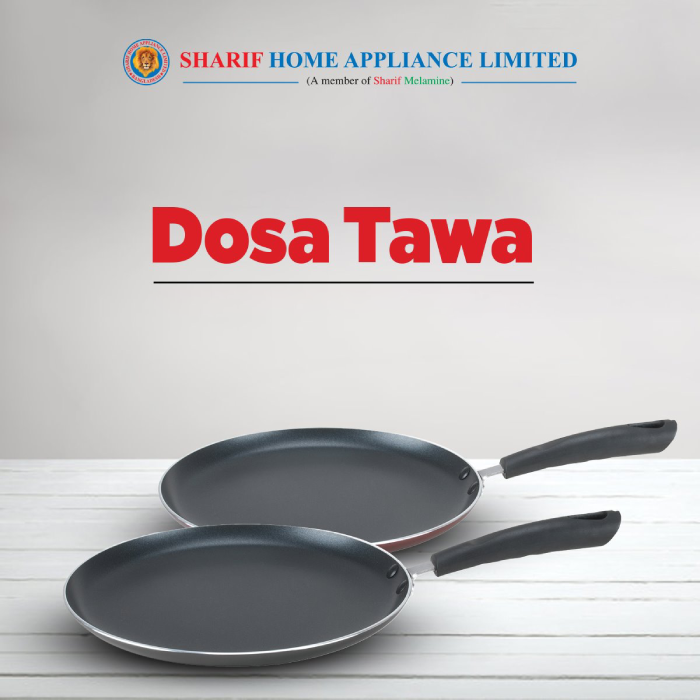 Sharif Non-Stick Dosa Tawa 26cm