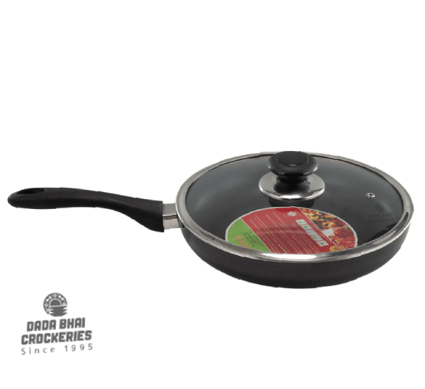 TOPPER Nonstick Classic FryPan With Lid -26cm