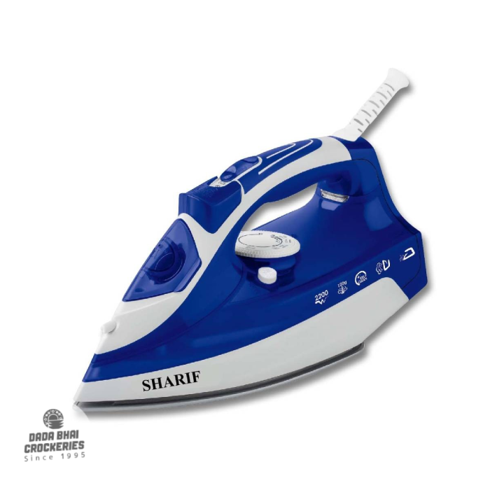 Sharif Electric Iron 2200W (Steam & Dry Iron)