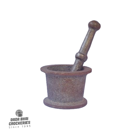 Cast Iron Mortar & Pestle -Mini | লোহার হামান-দিস্তা