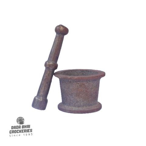 Cast Iron Mortar & Pestle -Mini | লোহার হামান-দিস্তা