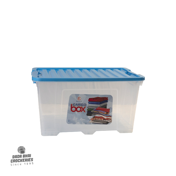RFL Transparent Cargo Box with Wheels - 80L