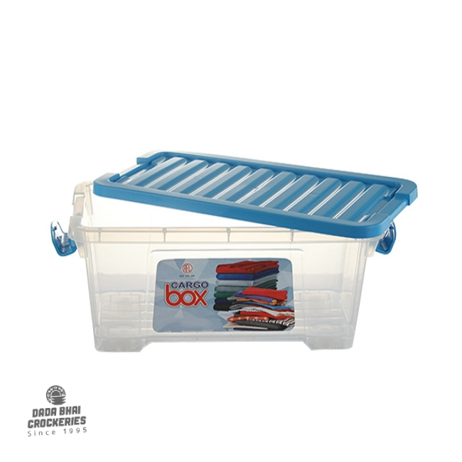 RFL Transparent Cargo Box with Wheels - 15Liter