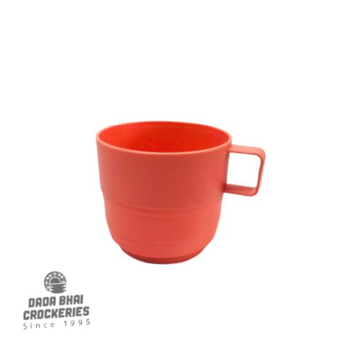 Multicolor Plastic Picnic Tea Cup - 4pcs
