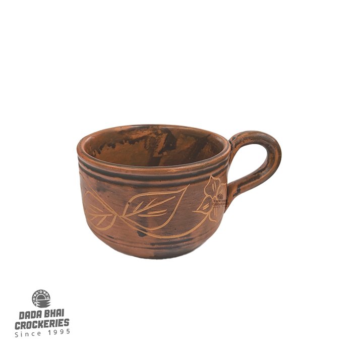 Clay Tea Cup 6pcs Set - D