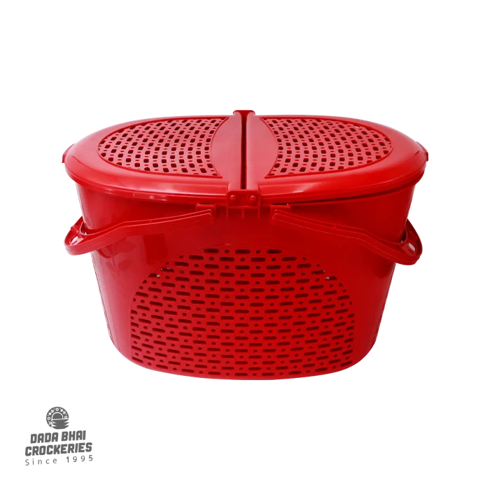 Hamko Shopping Basket-Red | Cat Basket