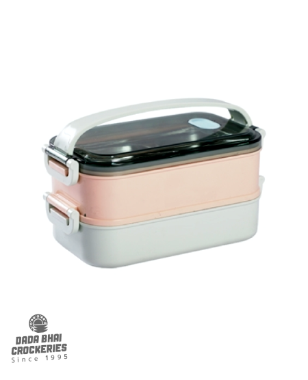 Winner Smart Double Decker Tiffin Box 1000 ML - Multicolor.webp