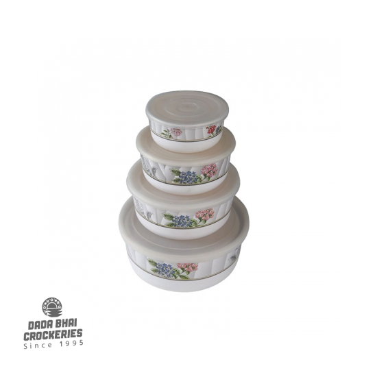 Italiano Curry Bowl 4pcs Set - Tulip