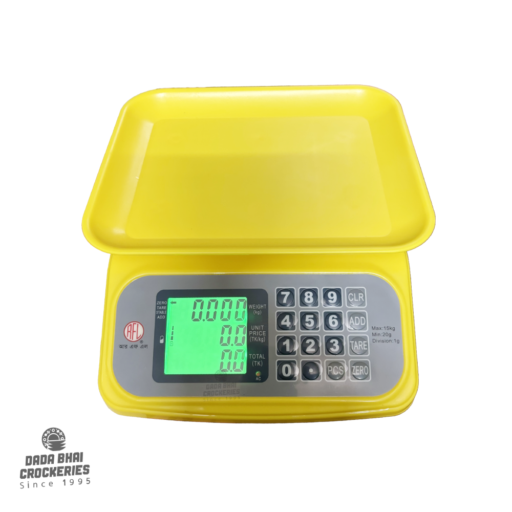 RFL Digital Weighing Scale 15KG