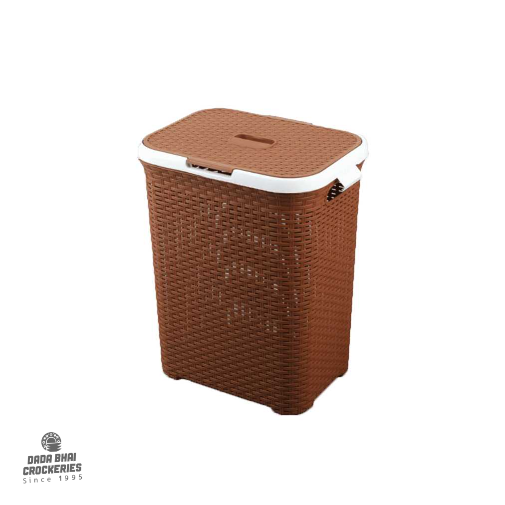 RFL Caino Laundry Basket Medium-Eagle Brown