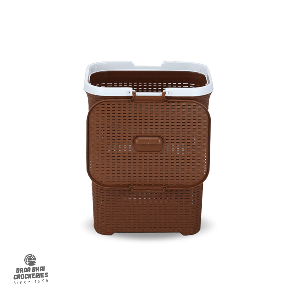 RFL Caino Laundry Basket Medium-Eagle Brown